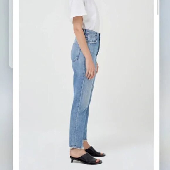AGOLDE Fen High Rise Relaxed Tapered Jean-  Size 25 - Picture 4 of 14